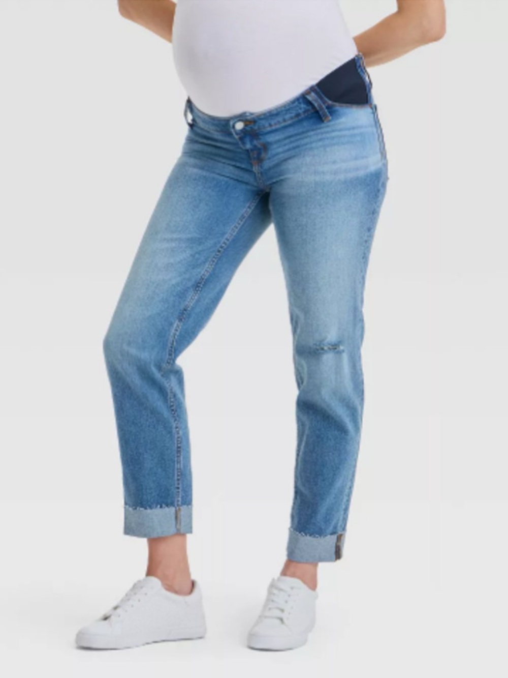 Under Belly Low Rise Straight Maternity Jeans Isabel Maternity Ingrid & Isabel